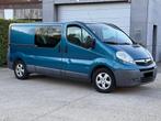 Opel Vivaro 2010 2.5CDTI Automatic Long 6Plaats Airco, Auto's, Opel, Monovolume, Blauw, Leder, Bedrijf