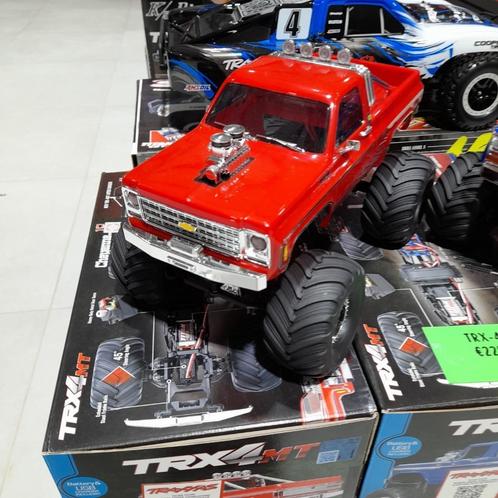 Traxxas TRX-4MT Chevrolet K10 Monster Truck, Hobby en Vrije tijd, Modelbouw | Radiografisch | Auto's, Nieuw, Auto offroad, Elektro