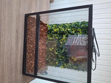 Terrarium voor klein reptielen beschikbaar voor biedingen