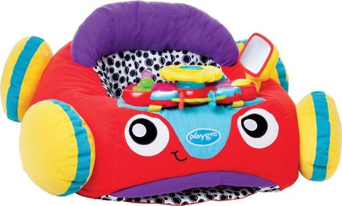 Pluchen zitkussen Baby - Speelkussen Baby - Activiteitenkuss, Kinderen en Baby's, Speelgoed | Babyspeelgoed, Nieuw, Auto, Met geluid