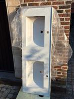 Evier double céramique blanche 150 cm, Enlèvement, Comme neuf, Lavabo