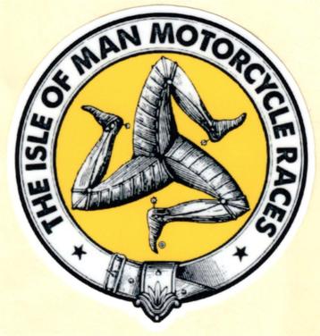 Isle of MAN Motorcycles sticker #9 beschikbaar voor biedingen