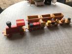 Houten trein, Enfants & Bébés, Jouets | Thomas le petit Train, Comme neuf, Enlèvement ou Envoi