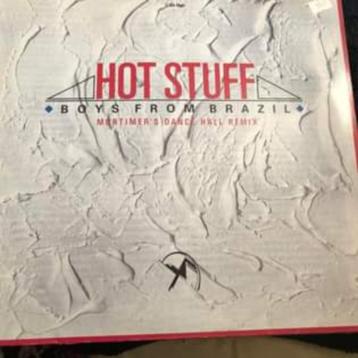 Maxi Single 12" Boys from Brazil, Hot Stuff, Enlèvement ou Envoi, 12 pouces