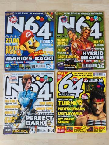 Nintendo 64 magazine tijdschriften  beschikbaar voor biedingen