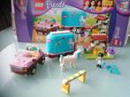 Remorque à chevaux d'Emma Lego Friends 3186, Enlèvement ou Envoi, Comme neuf, Ensemble complet, Lego