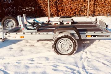 Top Zakbare Motortrailer te HUUR (750kg)