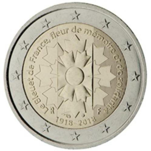 Speciaal 2 euro muntstuk €2 Frankrijk 2018, Postzegels en Munten, Munten | Europa | Euromunten, Losse munt, 2 euro, Frankrijk