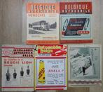 5 magazines automobiles belges rares de 1934 à 1963, Livres, Autos | Brochures & Magazines, Général, Utilisé, Enlèvement ou Envoi
