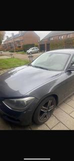 Bmw 1 serie 118 d te lop, Auto's, Automaat, Leder, Diesel, Grijs