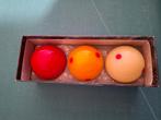 gestipte biljartballen Belgian Aramith Balls - 61,5mm, Sport en Fitness, Biljarten en Poolen, Ophalen, Gebruikt