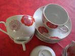 Tasses + sous tasses porcelaine 36 pièces Neuf, Nieuw, Ophalen of Verzenden, Overige stijlen, Kop(pen) en/of Schotel(s)