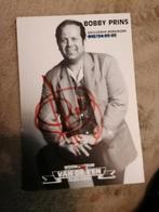 Fotokaart met handtekening Bobby Prins, Verzenden
