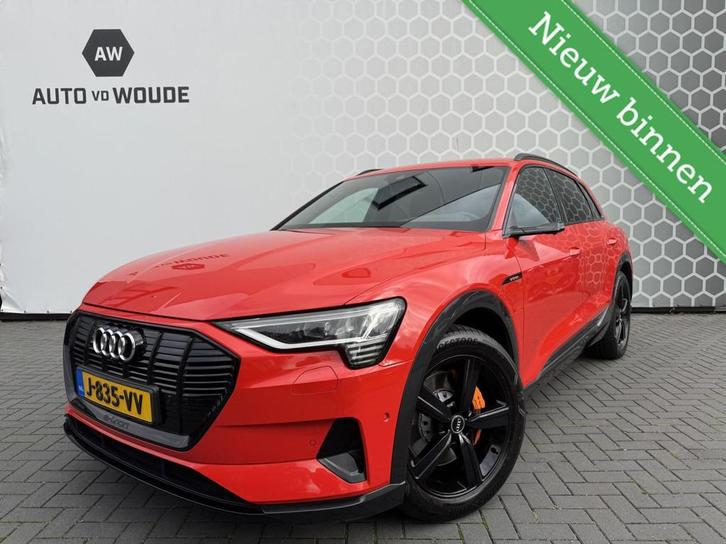 Audi etron 55 quattro Edition 95 kWh S-line B&O 360 Camera e, Auto's, Audi, Bedrijf, Te koop, e-tron, 360° camera, 4x4, ABS, Achteruitrijcamera