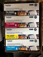Pack Brother TN-230BK, TN-230M, TN-230Y, TN-230C, Comme neuf, Toner, Brother