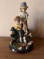 Beeld 2 vissende kinderen, Enlèvement