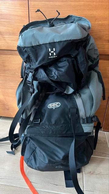 haglöfs sec 75 liter (trekking/festival) MOET WEG beschikbaar voor biedingen