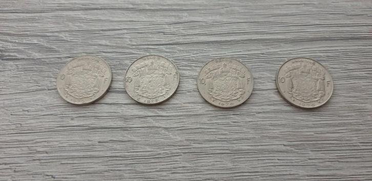 Lot antieke munten uit België (1950-2000), Postzegels en Munten, Munten | België, Setje, Ophalen of Verzenden