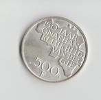 4 Zilver munten 500 fr Belgie 1830-1980, Zilver, Zilver, Losse munt, Verzenden