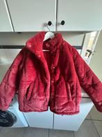 Jasje faux fur in wijnrood maat Small, Rouge, Enlèvement ou Envoi, Taille 36 (S), Comme neuf