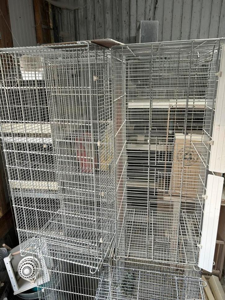 Draadkooien 90cm, Dieren en Toebehoren, Vogels | Hokken en Kooien, Gebruikt, Broedkooi of Kweekkooi, Metaal, Ophalen