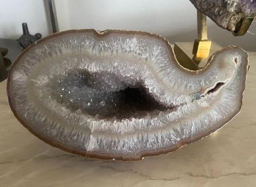 Braziliaanse geode (6,7 kilo), Verzamelen, Mineralen en Fossielen, Mineraal, Ophalen