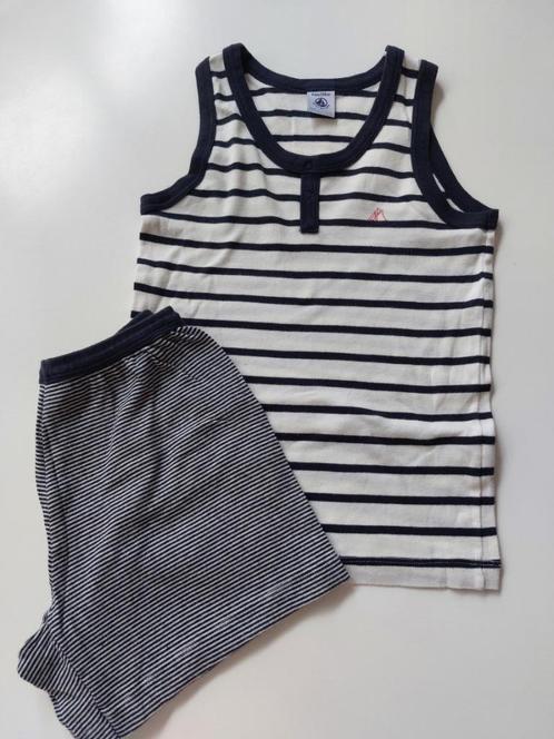 PETIT BATEAU zomer pyjama - 8j - 6€, Kinderen en Baby's, Kinderkleding | Maat 128, Zo goed als nieuw, Jongen, Nacht- of Onderkleding