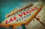 Reclamebord vintage Welcome to fabulous Las Vegas Nevada new, Verzamelen, Ophalen of Verzenden, Nieuw, Reclamebord