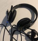 te koop : Logitech H540 headset met USB, Informatique & Logiciels, Casques micro, Microphone repliable, Comme neuf, On-ear, Logitech G