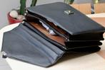 Cartable sac Serviette porte-documents de luxe Nathan Baume, Cuir, Enlèvement ou Envoi
