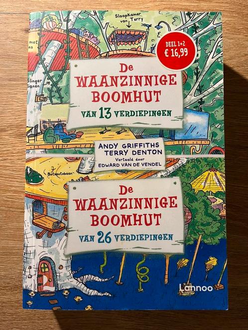 De waanzinnige boomhut van 13 en 26 verdiepingen, Boeken, Kinderboeken | Jeugd | onder 10 jaar, Zo goed als nieuw, Ophalen