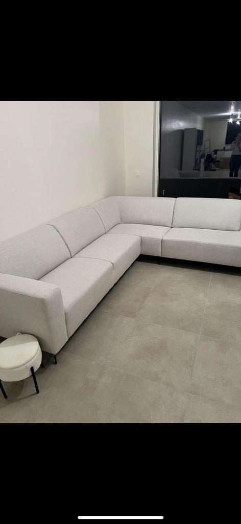 Zetel 250 x 200  te koop wegens samenwonen, Huis en Inrichting, Zetels | Complete zithoeken, Zo goed als nieuw, Stof, Ophalen