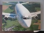 lot 5 grote luchtfoto,s SABENA airlines Boeing 737, Ophalen of Verzenden, Zo goed als nieuw, Kaart, Foto of Prent