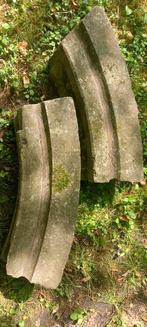 2 pierres de taille anciennes ceintrées, Tuin en Terras, Bielzen en Borduren, Ophalen, Gebruikt