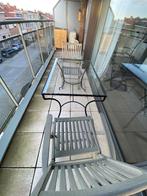 Table en verre et fer forgé, Maison & Meubles, Tables | Tables de salon, Enlèvement, Verre