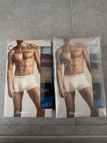 2x Maat M 7-pack Calvin Klein Cotton Stretch Heren Low Rise beschikbaar voor biedingen