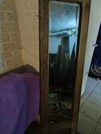 Oude spiegelkast,eiken, Huis en Inrichting, Kasten | Kleerkasten, Ophalen, Gebruikt, 100 tot 150 cm, 200 cm of meer