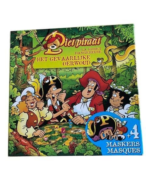 Piet Piraat Het gevaarlijke oerwoud, Enlèvement, Utilisé, Studio 100