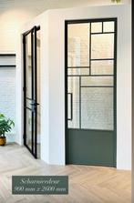Stalen binnendeur, Doe-het-zelf en Bouw, Deuren en Vliegenramen, Ophalen, 80 tot 100 cm, 215 cm of meer, Binnendeur