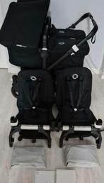 Bugaboo donkey 3 duo Black Tweelingen kinderwagen, Kinderen en Baby's, Ophalen, Zo goed als nieuw