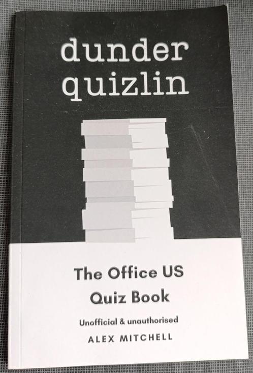 Dunder Quizlin: The Office US Quiz Book: NEW, Boeken, Overige Boeken, Nieuw, Ophalen