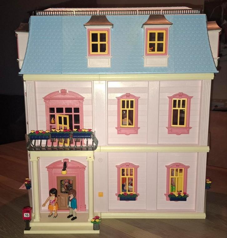 Playmobil Herenhuis-5303 met inrichting, Kinderen en Baby's, Speelgoed | Playmobil, Gebruikt, Ophalen