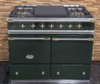 🔥Luxe Fornuis Lacanche 100 cm GROEN & MESSING 2 ovens, Hete lucht, 60 cm of meer, Ophalen of Verzenden, Zo goed als nieuw