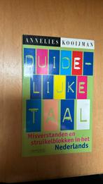 A. Kooijman - Duidelijke taal, Boeken, Ophalen of Verzenden, Zo goed als nieuw, A. Kooijman
