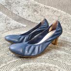 pump High heels Manufacture d'essai Blauw leder maat 40, Blauw, Ophalen of Verzenden