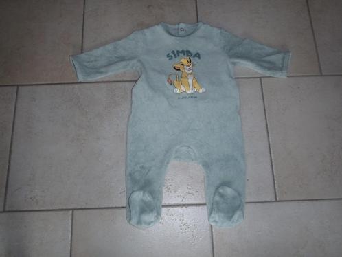 Disney pyjama maat 68 Simba, Kinderen en Baby's, Babykleding | Maat 68, Zo goed als nieuw, Jongetje of Meisje, Nacht- of Onderkleding