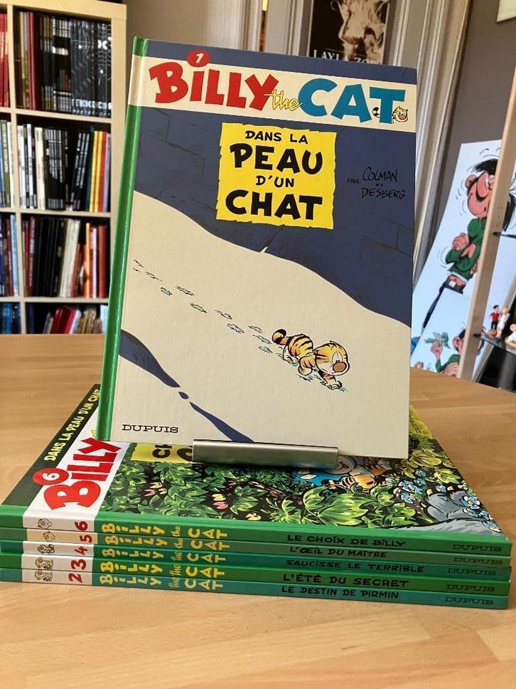 Billy the cat - Dupuis (Desberg Colman) T1 à 6 dont (EO), Boeken, Stripverhalen, Ophalen