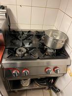 Angelo Po professionele gasoven – 4 branders – horeca, Elektronische apparatuur, Ophalen, Zo goed als nieuw, Gas