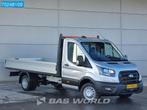 Ford Transit 165pk Open laadbak Dubbellucht Pritsche Trekhaa, Auto's, Bestelwagens en Lichte vracht, 1995 cc, Euro 6, 4 cilinders