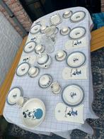 Servies Donaldson, Ophalen